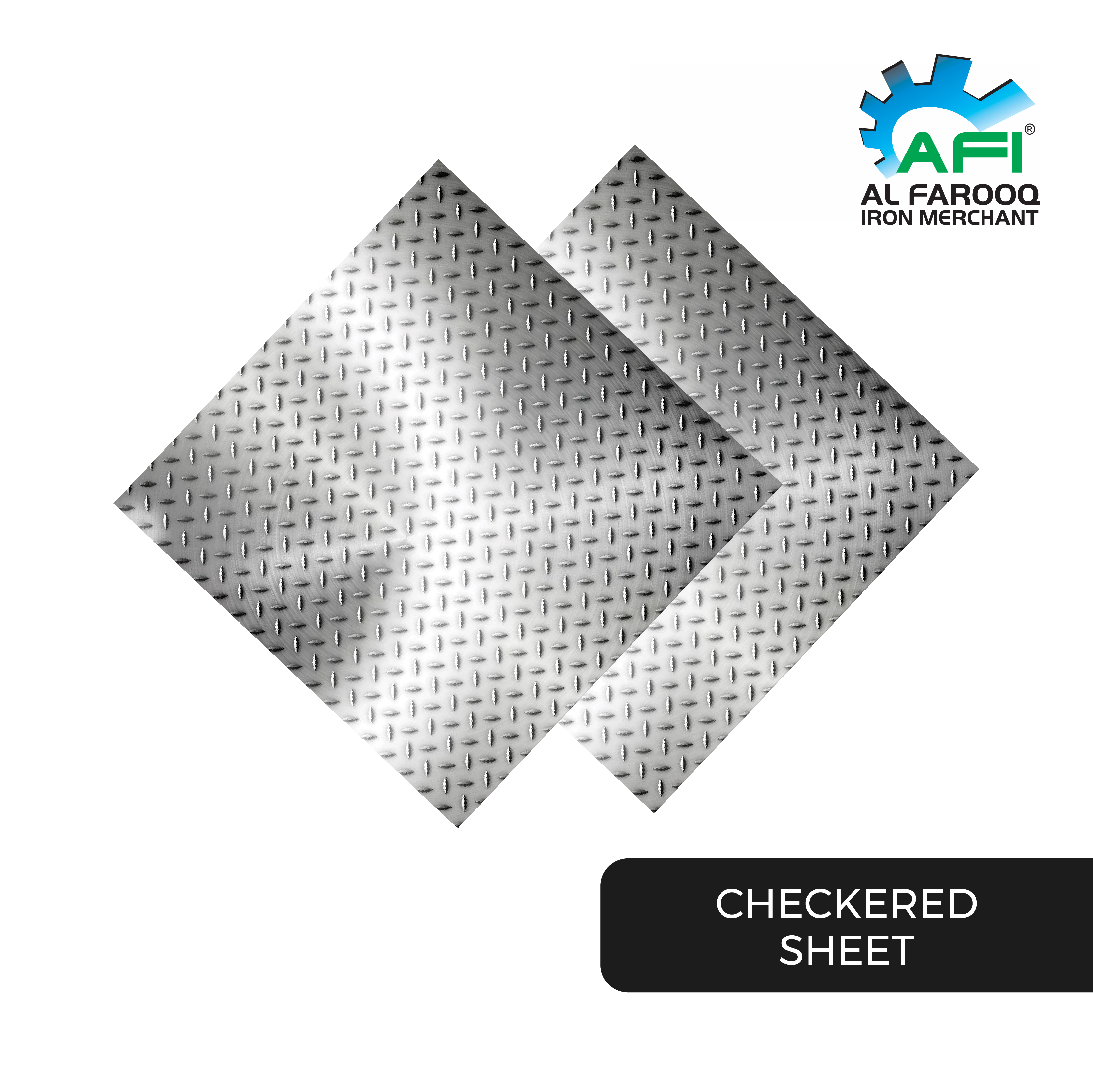 M.S. CHECKERED SHEET Al farooq build Mart