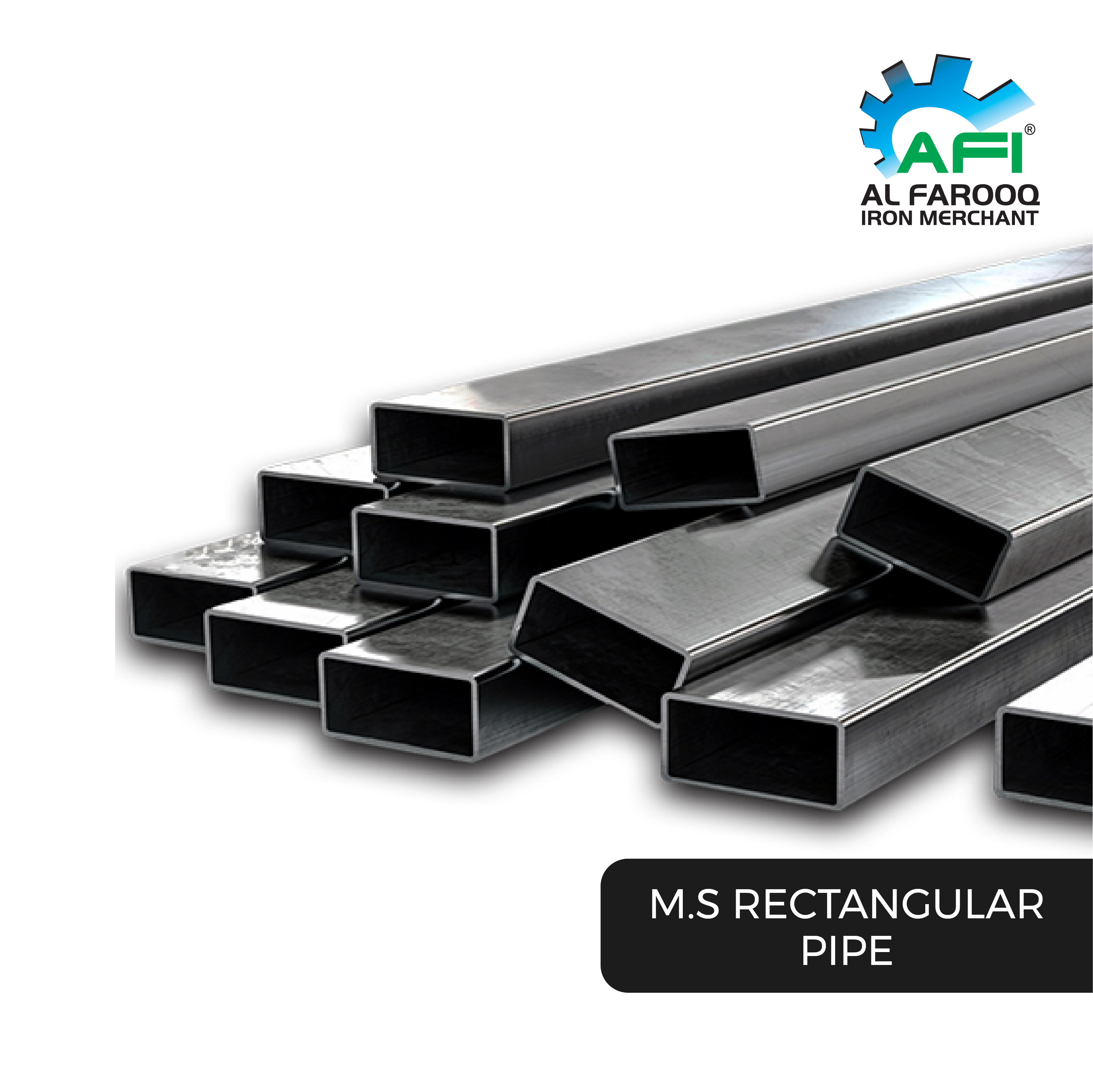 MS RECTANGULAR PIPE Al farooq build Mart