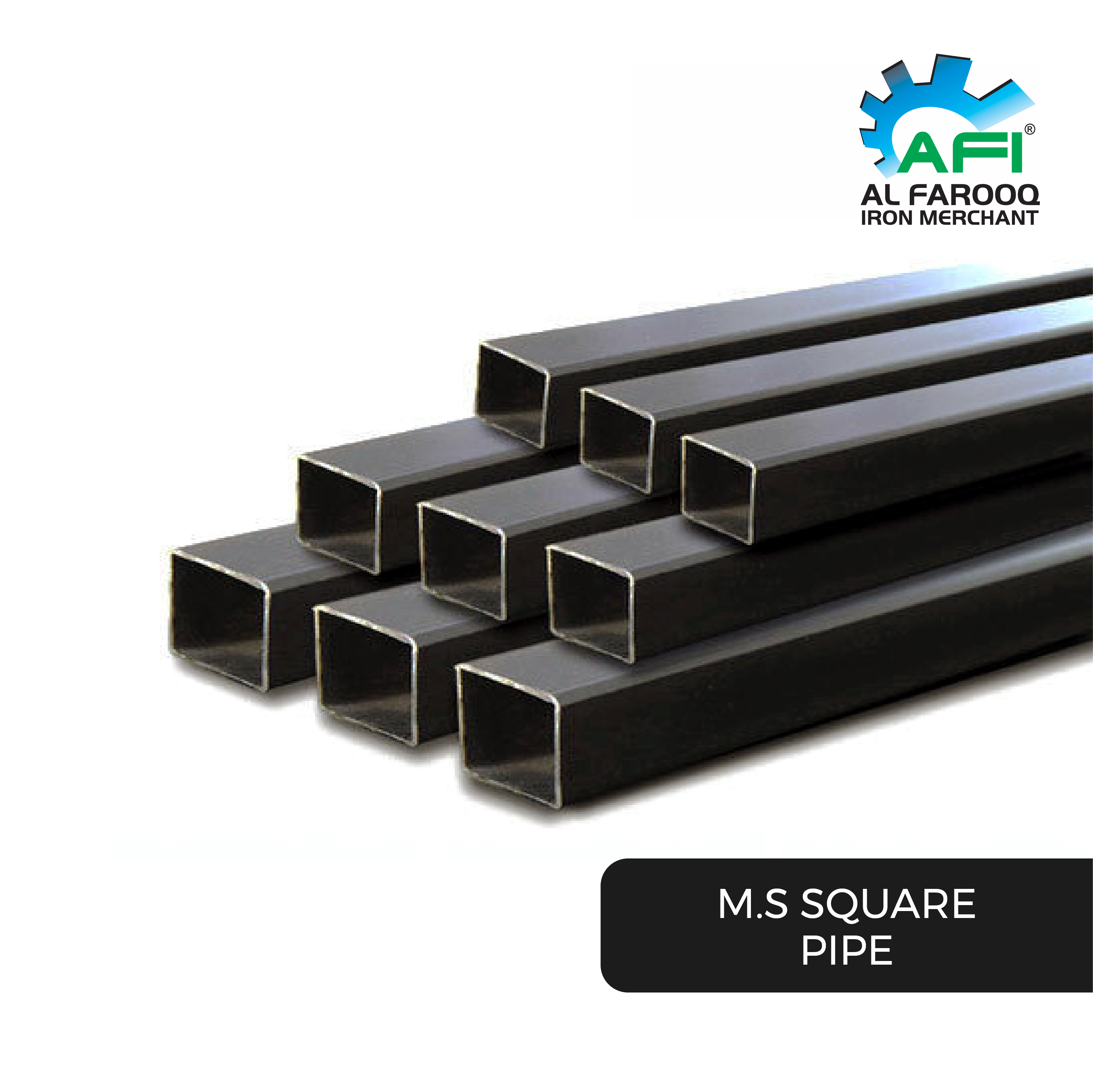 MS SQUARE PIPE Al farooq build Mart